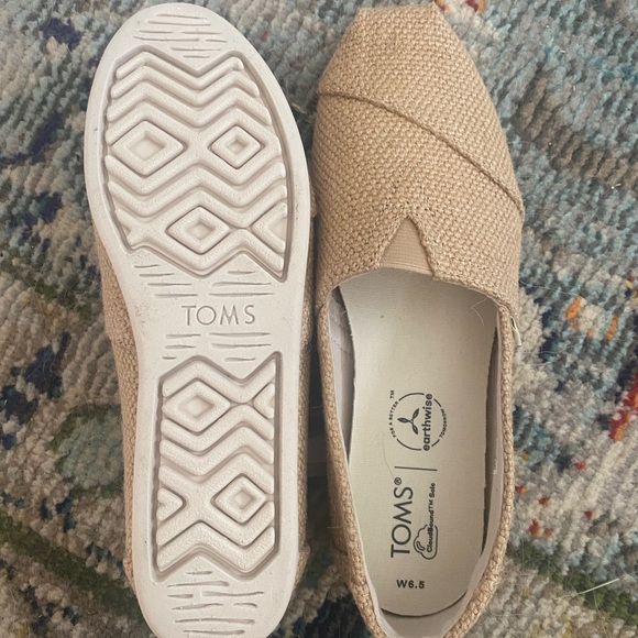 TOMS Women's Alpargata Slip Ons - Picture 3 of 5